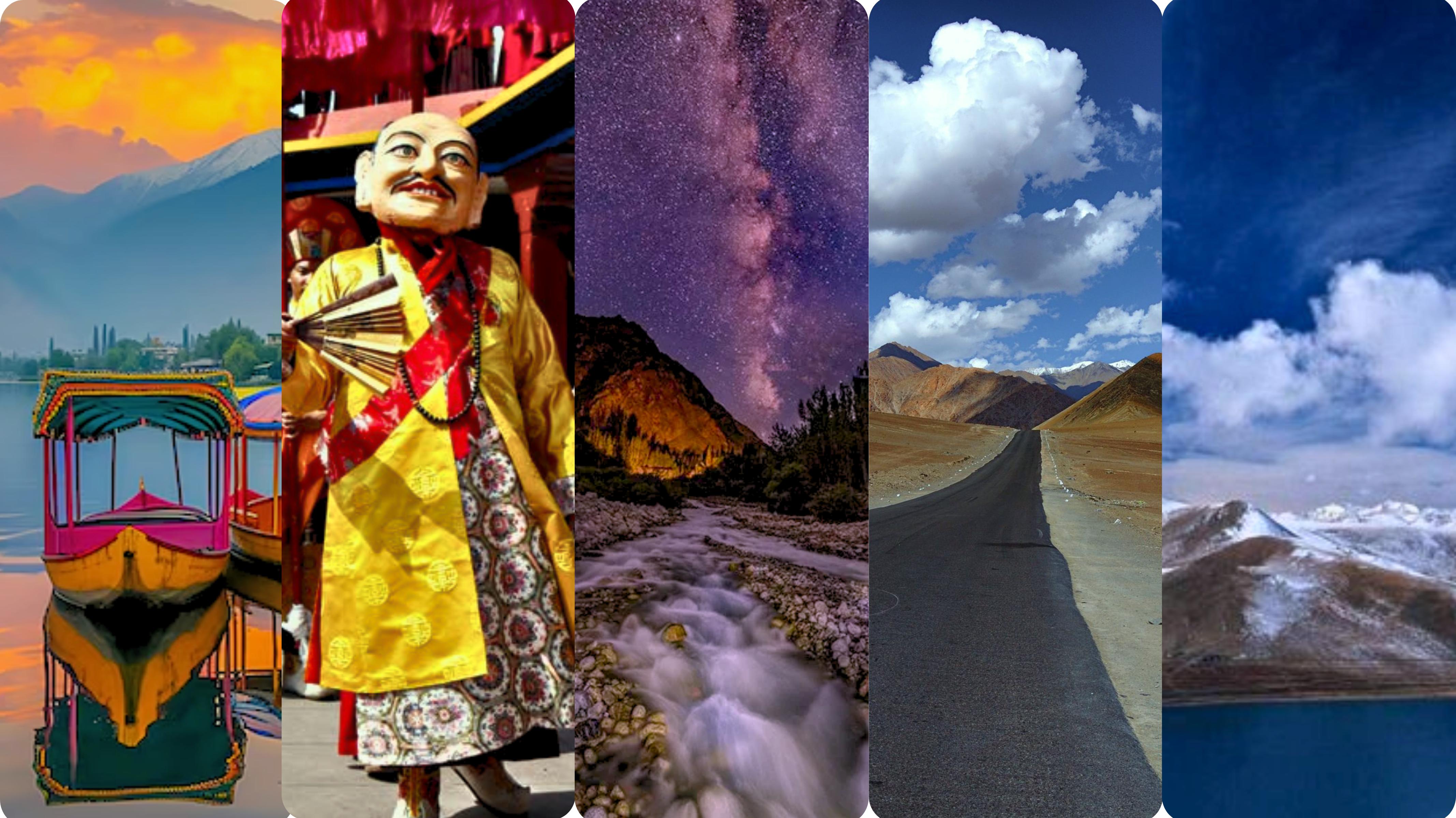 10N/11D Kashmir, Ladakh, Turtuk, Hanle, Tsomoriri